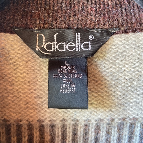 Vintage 100% Shetland Wool
Collared button up Sweater L - Picture 2 of 10